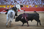 Corrida de rejones Feria del Toro Pamplona