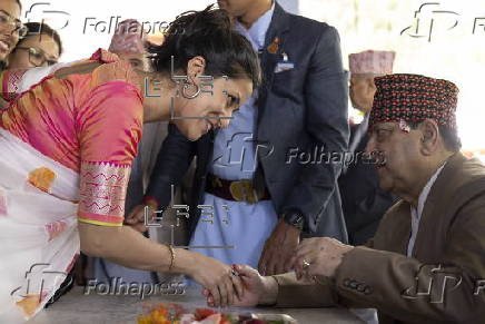Birthday celebrations for Nepal’s former King Gyanendra in Kathmandu