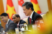 Singapore’s Minister for Defence Chan Chun Sing visits Vietnam