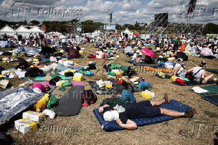 Vigil for the Jubilee of Youth in Tor Vergata, in Rome