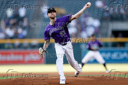 MLB: Los Angeles Dodgers at Colorado Rockies