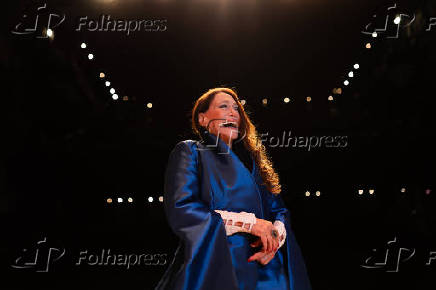 A atriz Susana Vieira, que estrela o espetáculo ‘Lady’