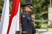 Japanese Self Defense Chief of Staff meets Indonesian Chief of Armed Forces in Jakarta