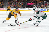 NHL: Stanley Cup Playoffs-Minnesota Wild at Vegas Golden Knights