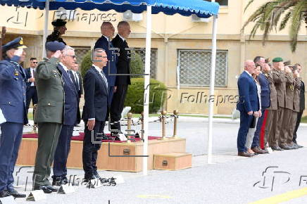 Hungarian Minister of Defense Kristof Szalay-Bobrovniczky visits Greece