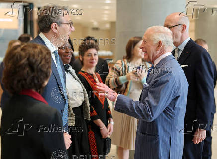 Britain's King Charles and Queen Camilla visit the National Gallery