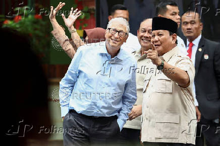 Bill Gates visits Jakarta