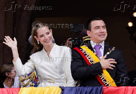 The inauguration of Ecuador's President Daniel Noboa, in Quito
