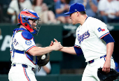 MLB: Toronto Blue Jays at Texas Rangers