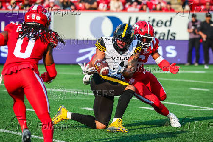CFL: Hamilton Tiger-Cats at Calgary Stampeders