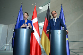 Danish Prime Minister Mette Frederiksen visits Berlin