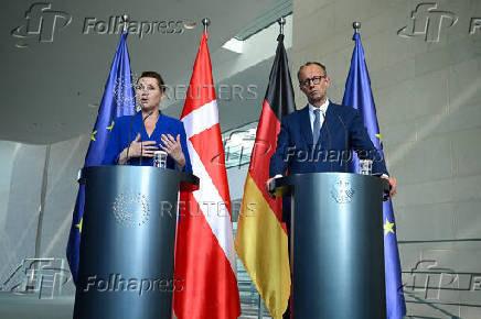 Danish Prime Minister Mette Frederiksen visits Berlin