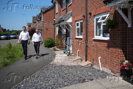 Prime Minister Keir Starmer makes home energy-related visit In Staffordshire