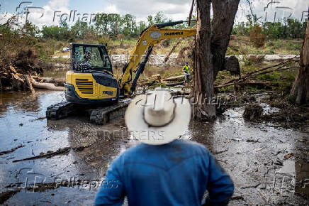 Aftermath of deadly flooding in Kerr County, Texas
