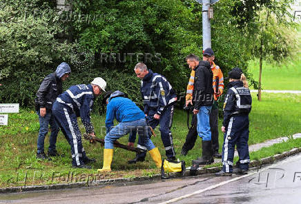 Passenger train derailed in southwestern Germany