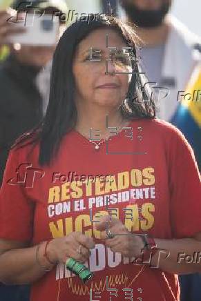 Chavistas marchan en Venezuela en respaldo a Maduro ante 