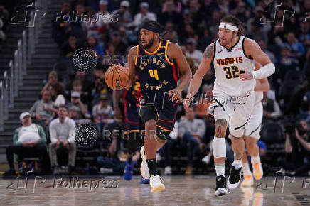 NBA: Denver Nuggets at Golden State Warriors