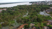 Chuva eleva o nível do rio Madeira em Porto Velho (RO)