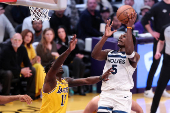 NBA: Playoffs-Minnesota Timberwolves at Los Angeles Lakers