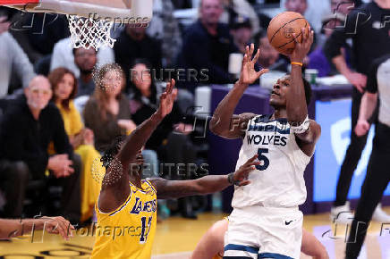 NBA: Playoffs-Minnesota Timberwolves at Los Angeles Lakers