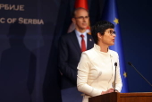 European Commissioner for Enlargement Marta Kos visits Serbia