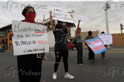 Colectivos mexicanos protestan ante ola de feminicidios en Ciudad Juárez