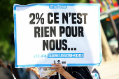 Attac, Oxfam France and 350.org gather to defend the so-called 