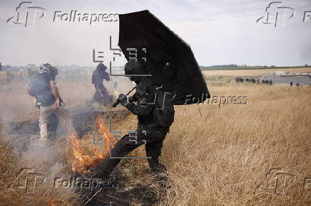Protests against construction of A69 highway in southwestern France