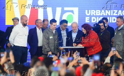 Lula em Osasco - Novo PAC de Urbanização de Favelas