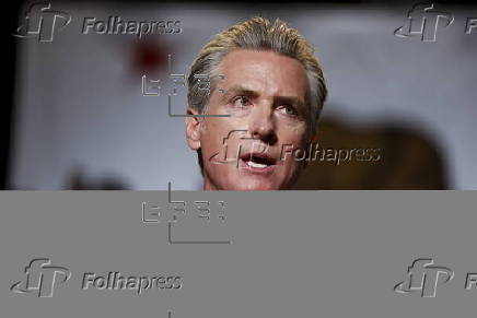 California Governor Newsom speaks on Trump's gerrymandering attempts