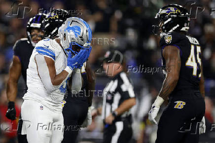 NFL: Detroit Lions at Baltimore Ravens