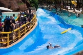 Parque aquático Thermas dos Laranjais