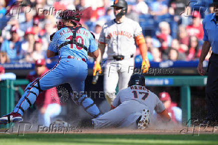 MLB: San Francisco Giants at Philadelphia Phillies