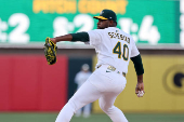 MLB: Seattle Mariners at Athletics
