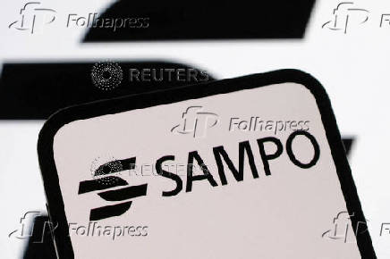 FILE PHOTO: Illustration shows Sampo logo