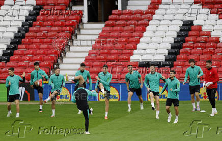 Europa League - Athletic Bilbao Training