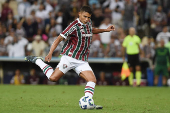 Partida entre Flumiense e Vasco pelo Campeonato Brasileiro 2025.