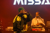 Virada Cultural, o cantor Rapper Rashid, no palco de Itaquera