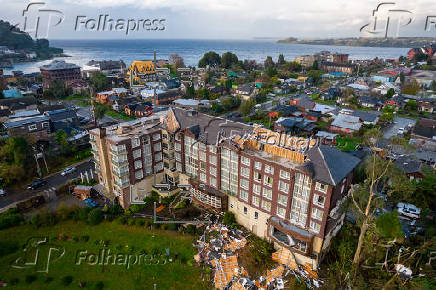 Tornado afecta la ciudad de Puerto Varas