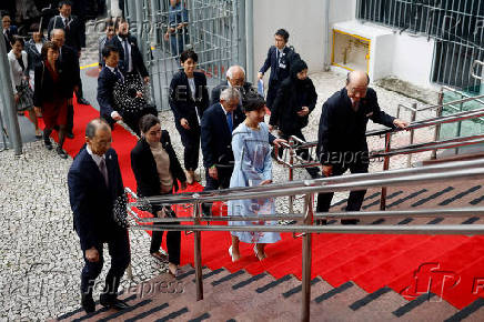 Japan's Princess Kako visits Brazil