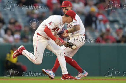 MLB: Athletics at Los Angeles Angels