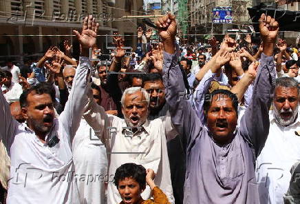 Protests in Pakistan following Israeli airstrikes against Iran