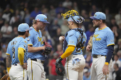 MLB: St. Louis Cardinals at Milwaukee Brewers