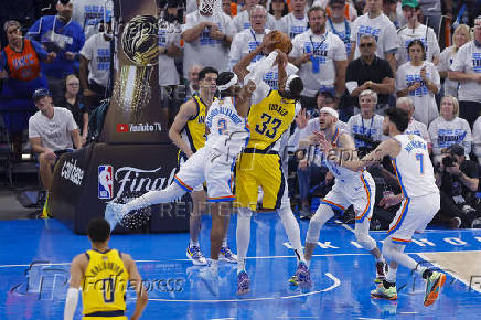 NBA: Finals-Indiana Pacers at Oklahoma City Thunder