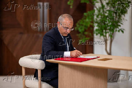 UAE President and the President of Azerbaijan witness the signing of CEPA