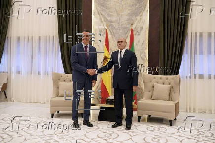 Spanish Prime Minister Pedro Sanchez visits Mauritania