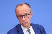 German Chancellor Merz holds press conference in Berlin