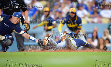 MLB: Milwaukee Brewers at Los Angeles Dodgers
