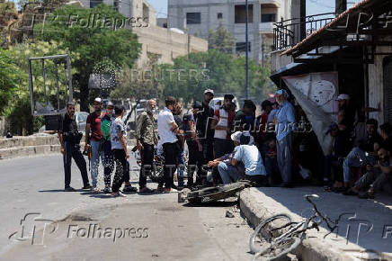 Aftermath of deadly clashes between Druze fighters, Sunni Bedouin tribes and government forces, in Sweida