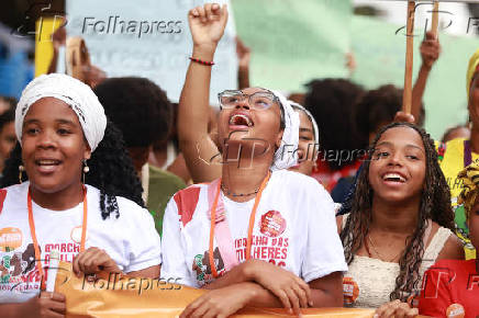 Marcha das Mulheres Negras, em Salvador